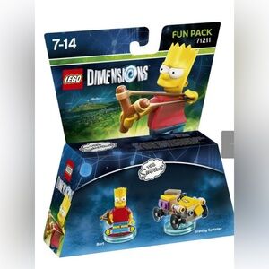 LEGO Dimensions Bart Simpson Fun Pack - Multicolor